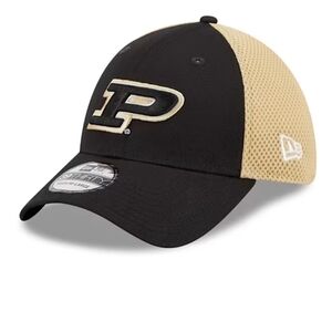 Purdue Boilermakers New Era Evergreen Team Neo 39THIRTY Flex Hat - Black